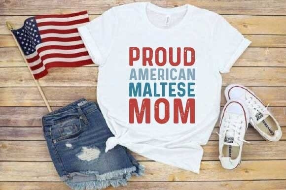 4th July Dog Mom Retro SVG: Graphics & T-Shirt Designs