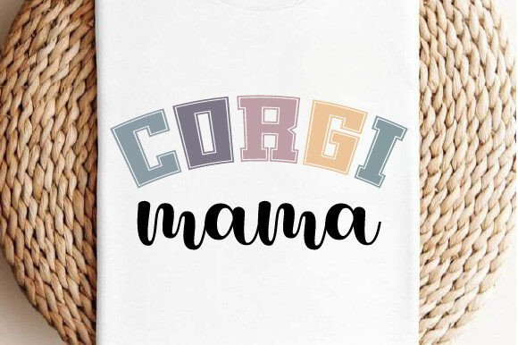 Corgi Mama Graphics: Polished T-Shirt Designs for Blogs