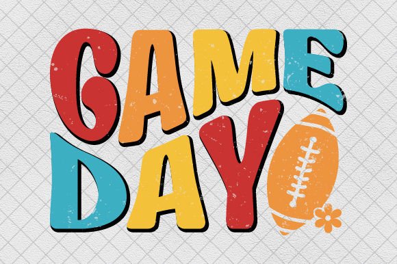 Football Coquette Bow Graphics for T-Shirt Designs