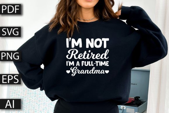 Grandma SVG Design: Graphics for T-Shirt Designs