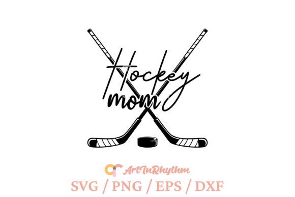 Hockey Mom Shirt SVG: Premium Graphics for T-Shirt Designs