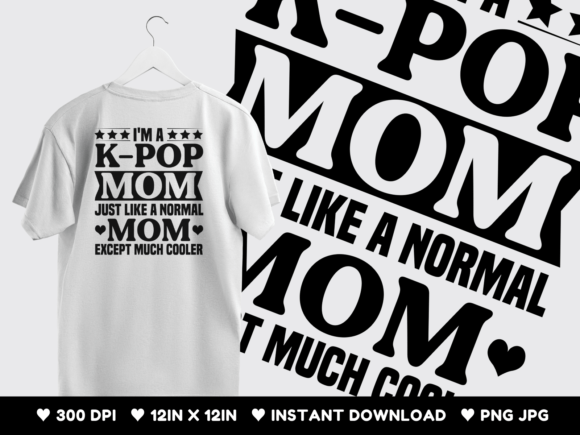 K-pop Mom Graphics: A T-Shirt Design Review