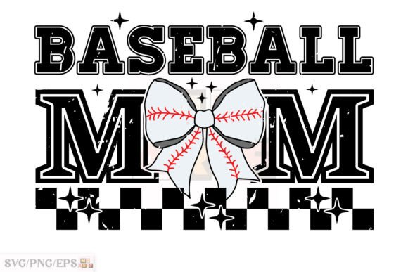 Retro Mama Bow SVG: Graphics for T-Shirt Designs