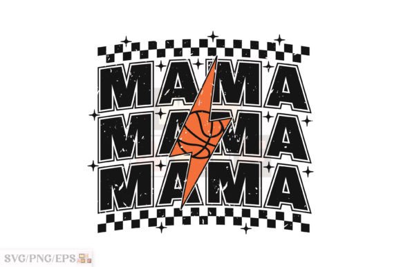 Retro Mom Lightning Bolt Basketball Mama Review