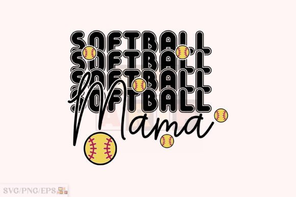 Retro Varsity Mom: Graphics for T-Shirt Designs
