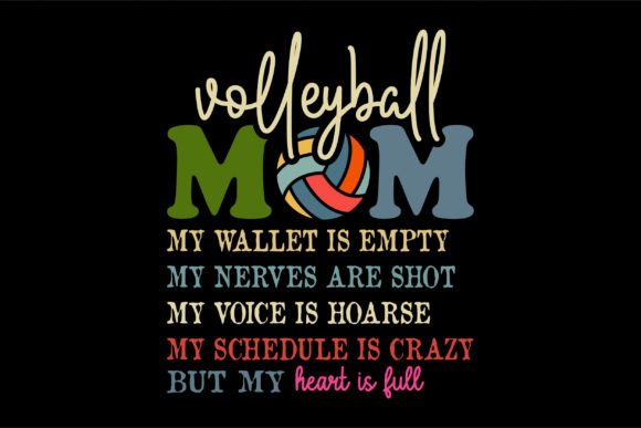 Volleyball Mom Graphics: T-Shirt Designs Review